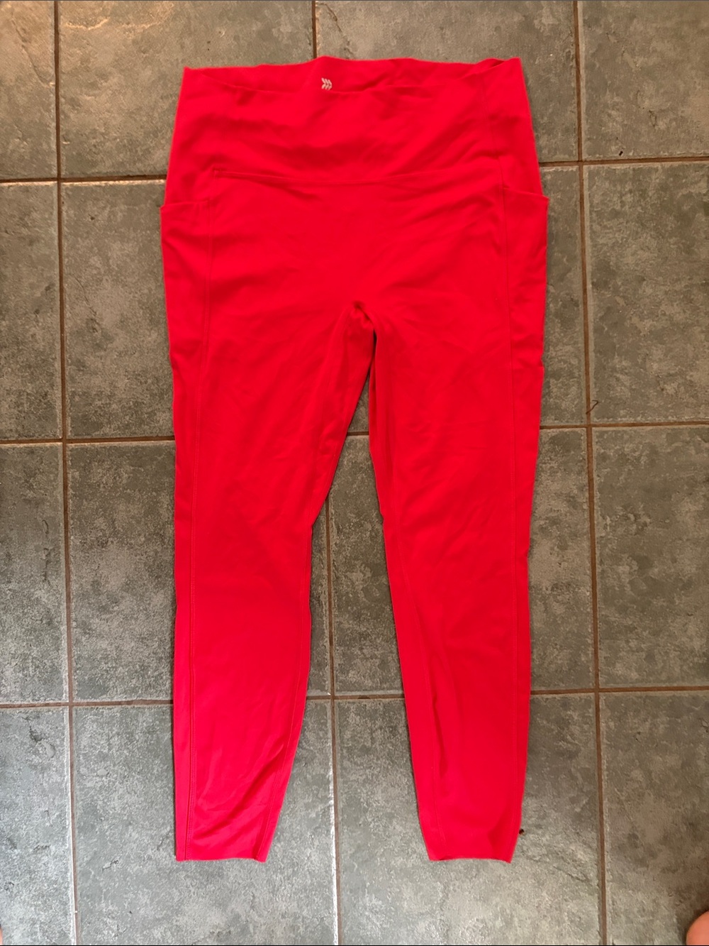all in motion Bright Red High-Waist Leggings